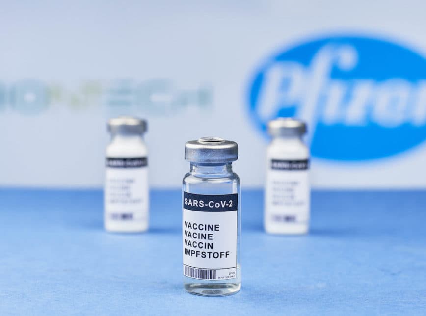 Coronavírus: Vacina da Pfizer reduz os casos sintomáticos em 94%