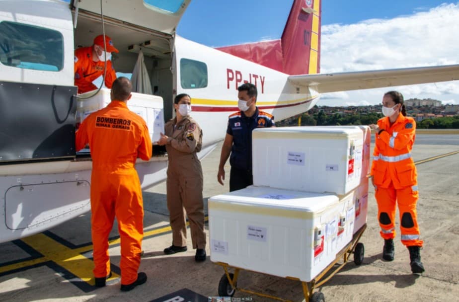 Sul de Minas recebe mais 78 mil doses de vacinas contra a Covid-19