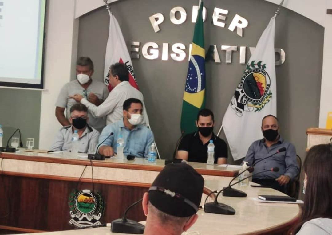 Câmara Municipal recebe Deputado Diego Andrade para apresentação de emendas remetidas à Três Pontas