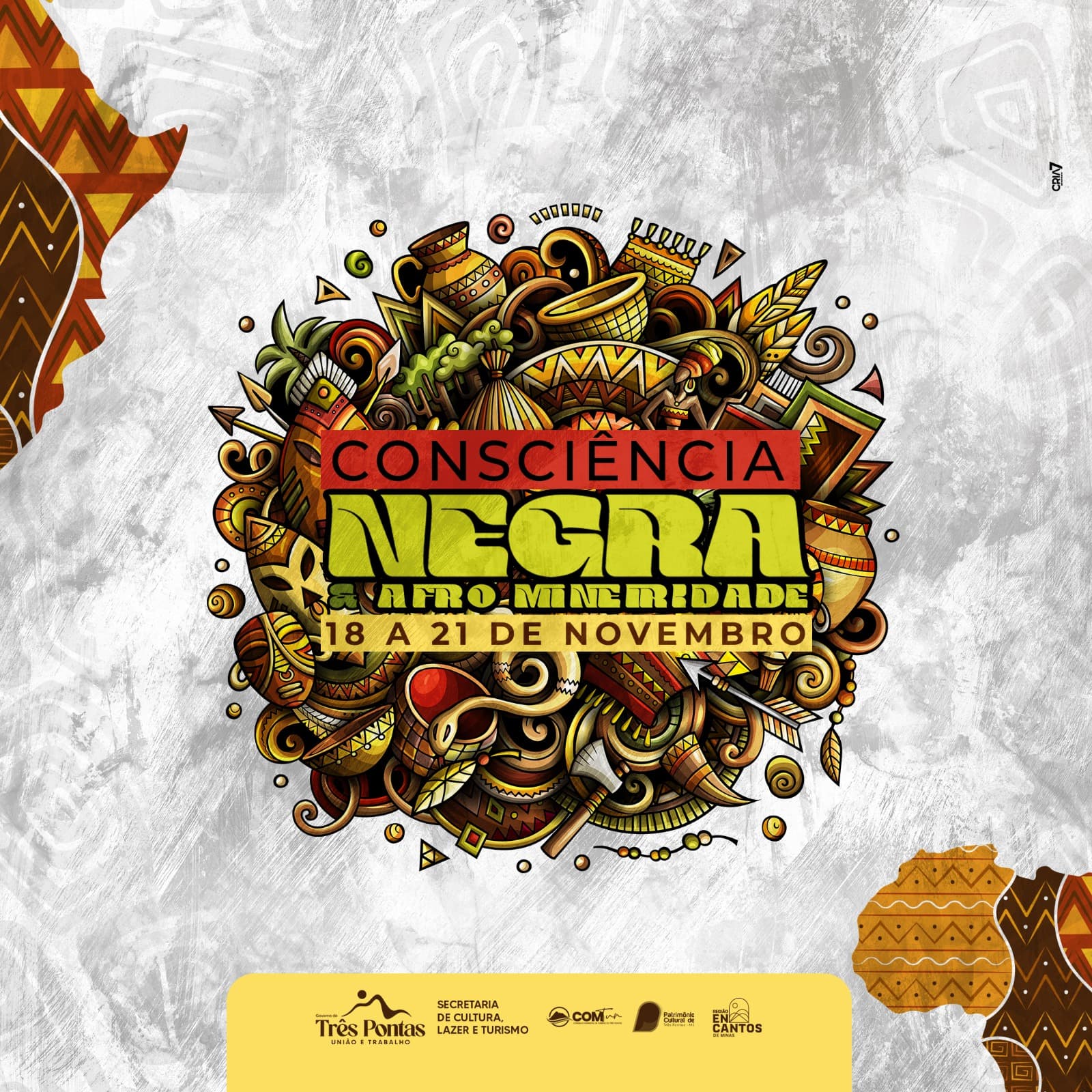 SEMANA DA CONSCIÊNCIA NEGRA JÁ É UM GRANDE SUCESSO EM TRÊS PONTAS!