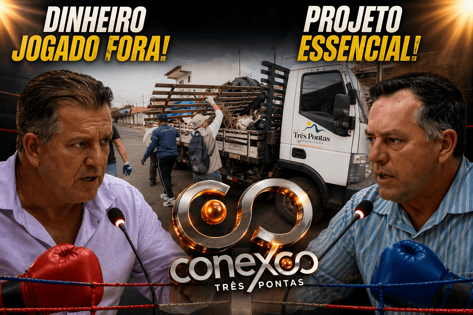 “DINHEIRO JOGADO FORA” X “PROJETO ESSENCIAL”: ‘BOTA FORA’ PROVOCA CONFRONTO DIRETO E ELEVA TOM NA CÂMARA DE TRÊS PONTAS