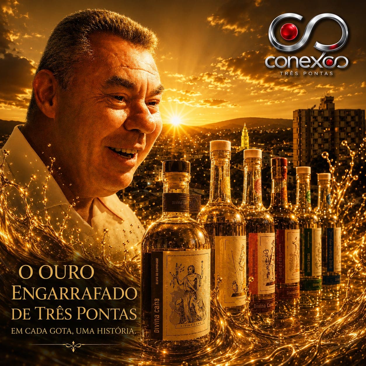 Da Terra do Café ao Mapa Nacional da Cachaça: como a Divina Cana está levando o nome de Três Pontas para todo o Brasil e o Mundo?
