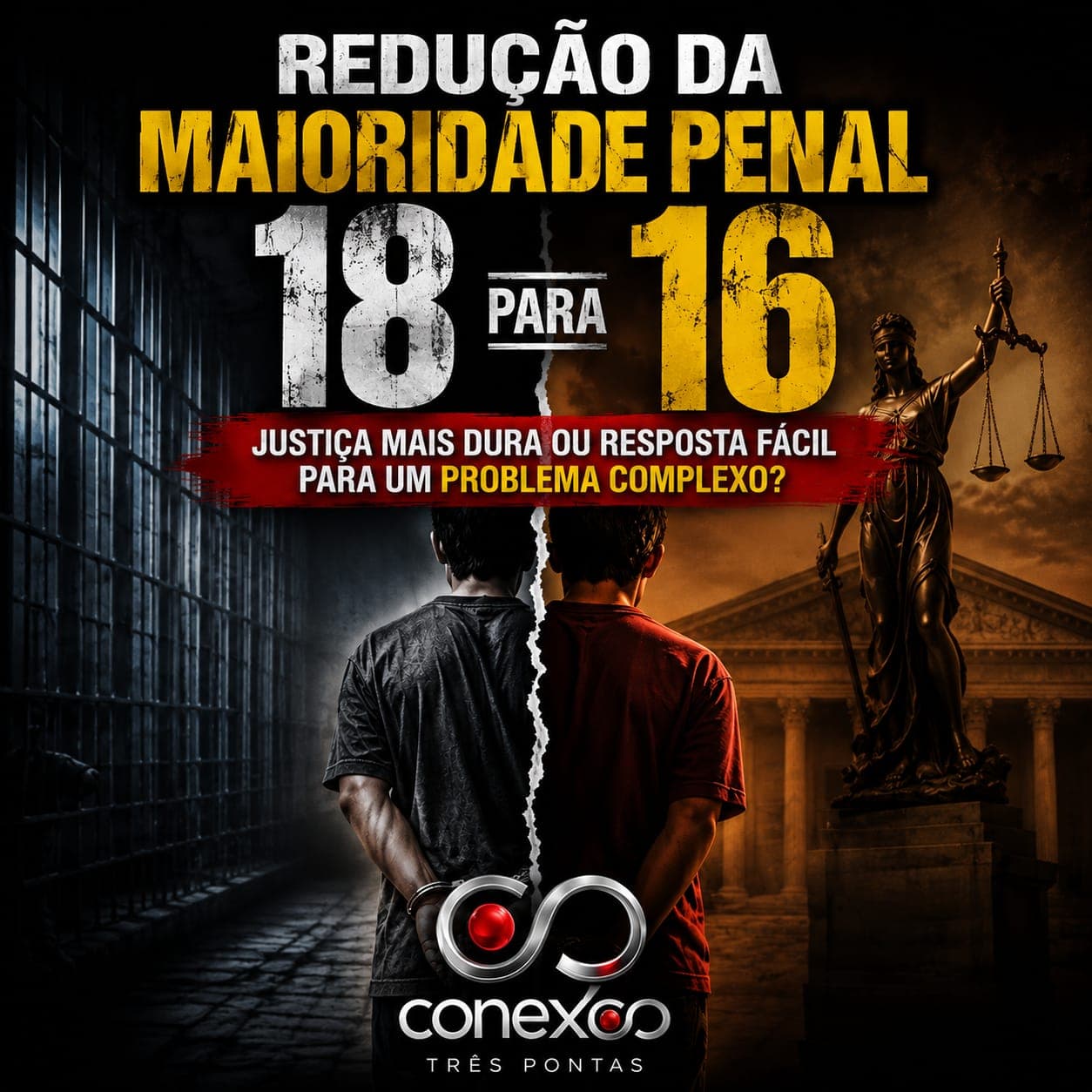 MAIORIDADE PENAL AOS 16 ANOS AVANÇA NA CÂMARA E REACENDE UM DOS DEBATES MAIS POLÊMICOS DO BRASIL: JUSTIÇA OU ILUSÃO?