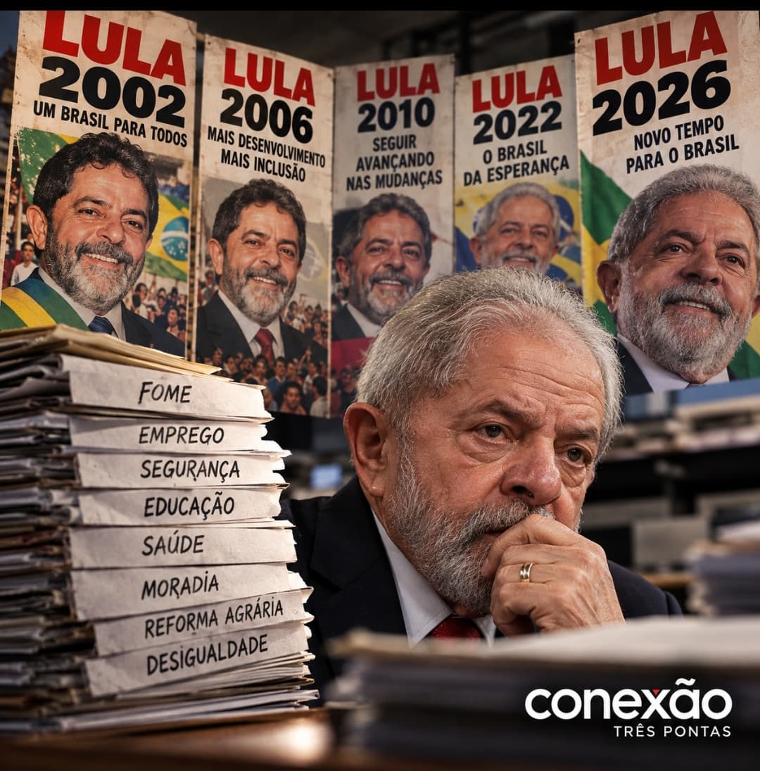 O QUE NUNCA TE CONTARAM: LULA, 2002–2026 – O QUE MUDOU, O QUE FOI ENTREGUE E O QUE CONTINUA SENDO PROMESSA?
